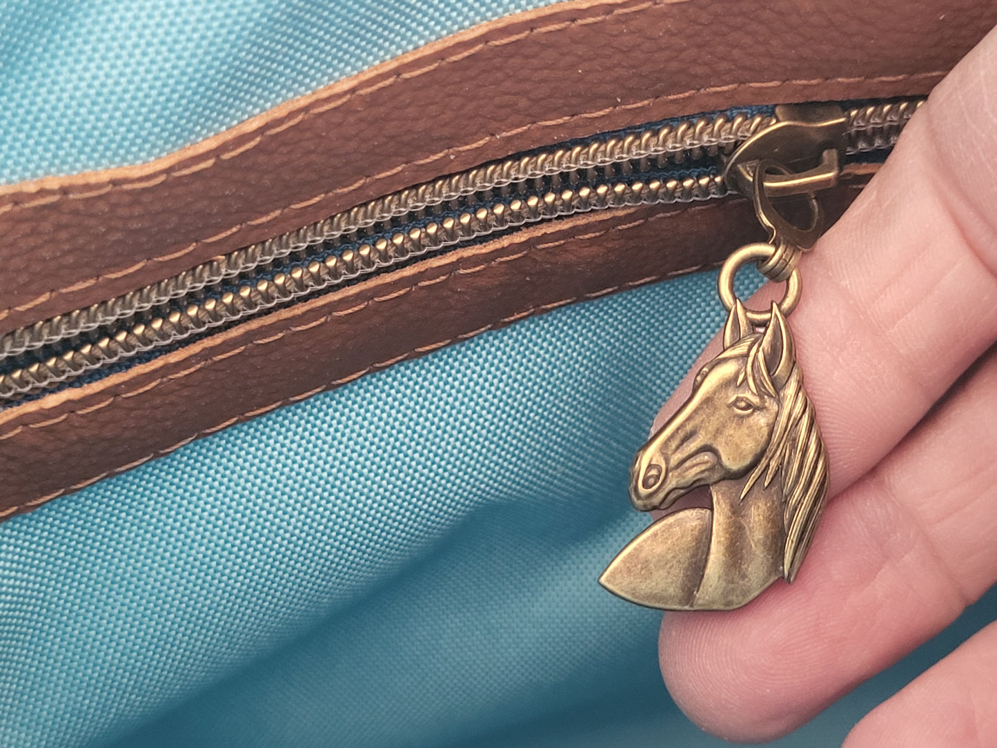 Maddy Saddle Bag in Leather