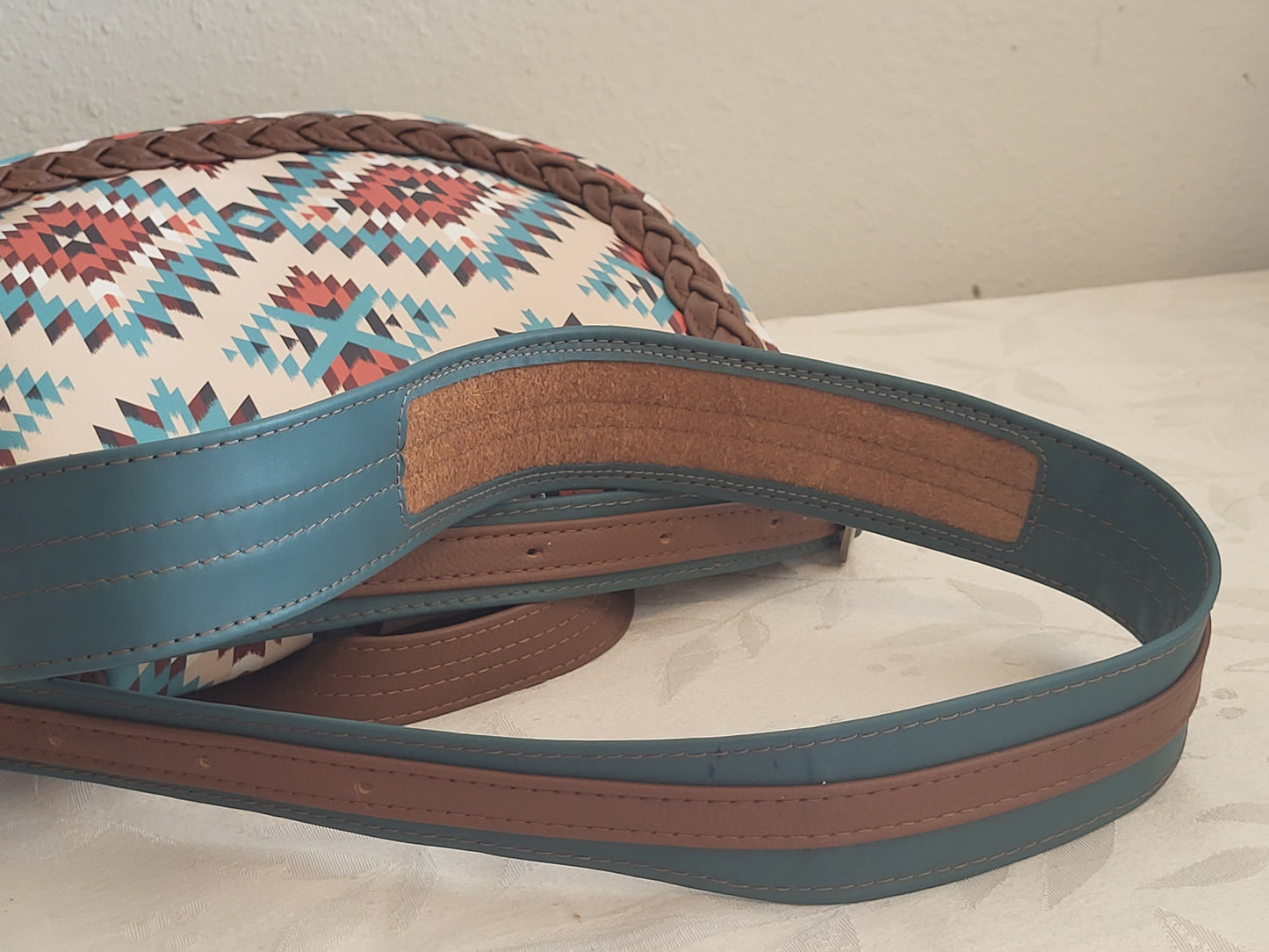 Maddy Saddle Bag in Leather