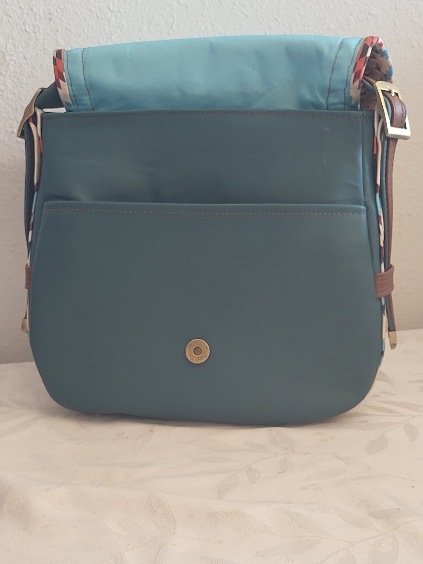 Maddy Saddle Bag in Leather