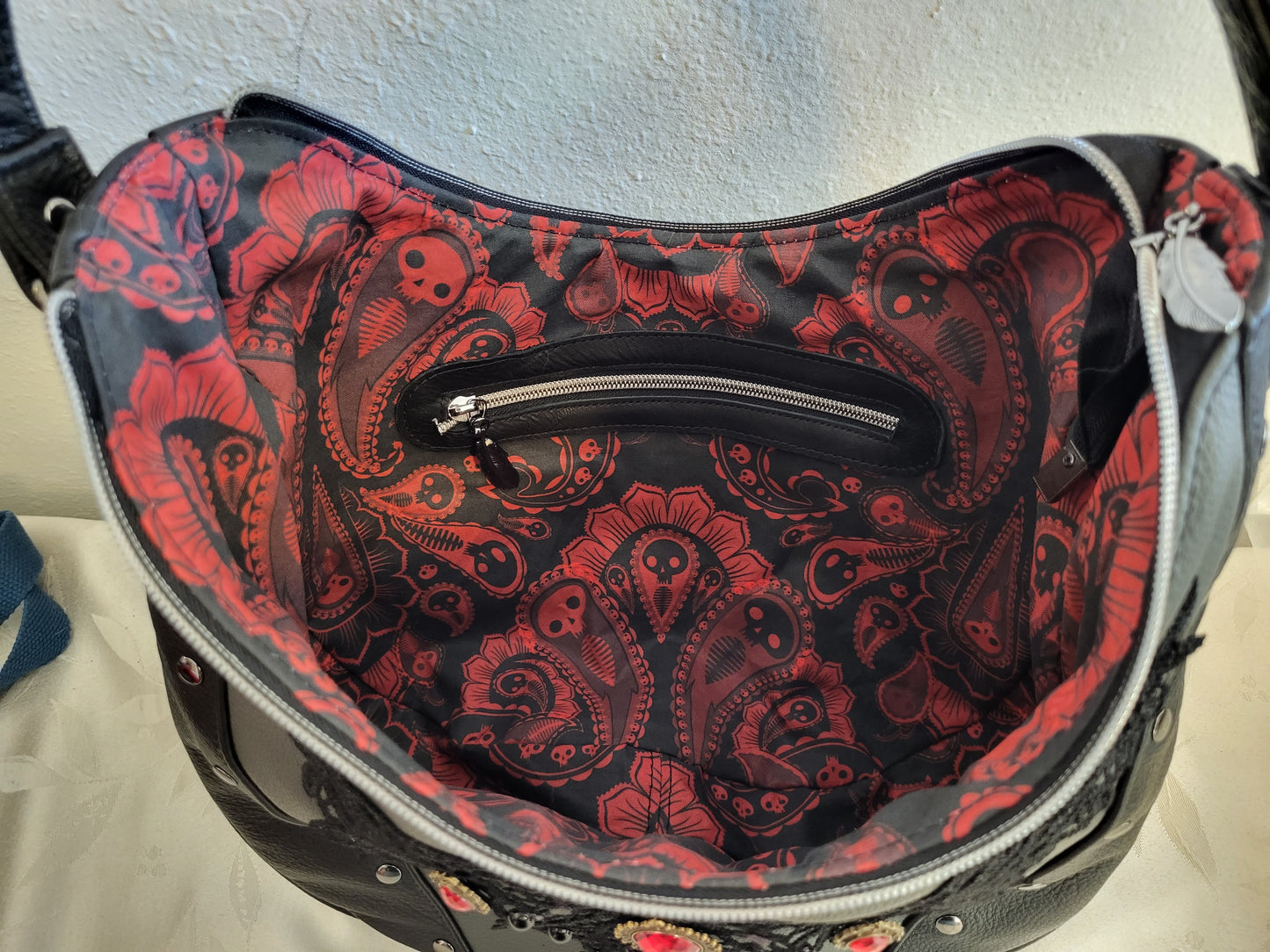 Gothic Karola Hobo in Leather