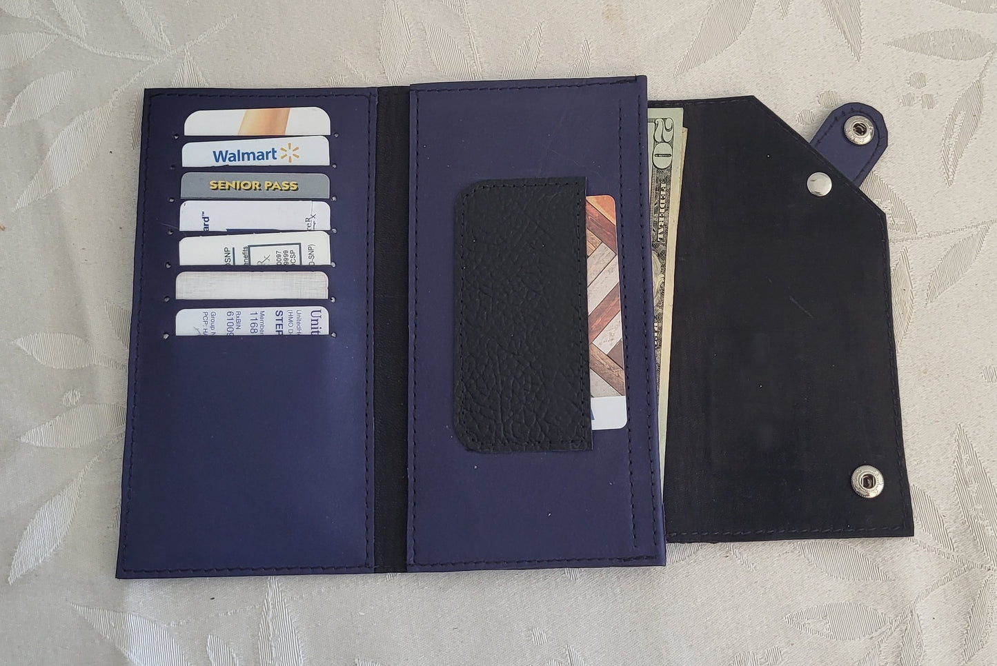 JeroniMoney Wallet in Leather (8 card slots)