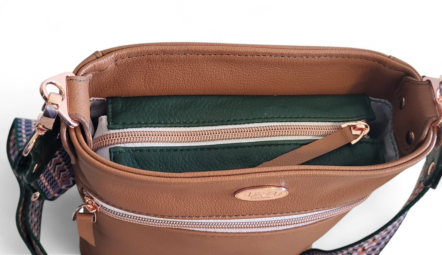 Dayla Crossbody in Leather