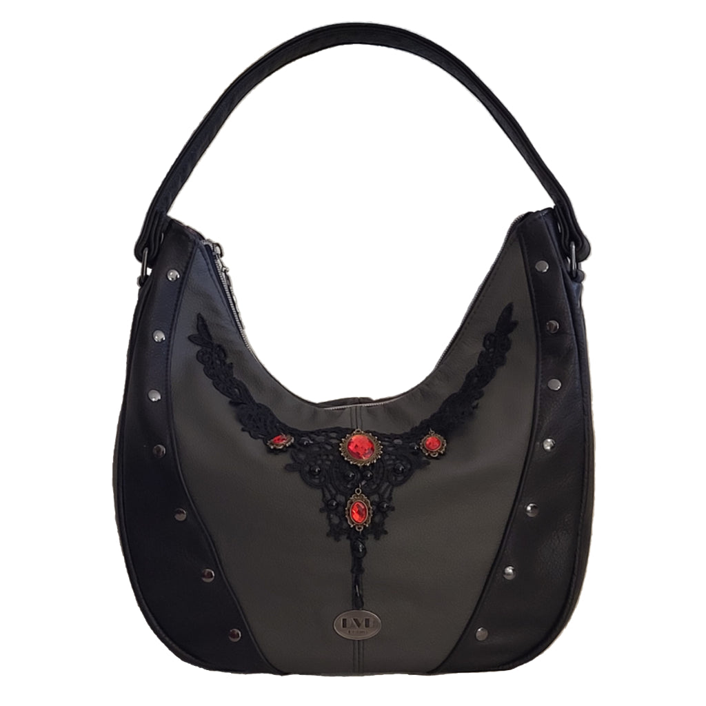 Gothic Karola Hobo in Leather