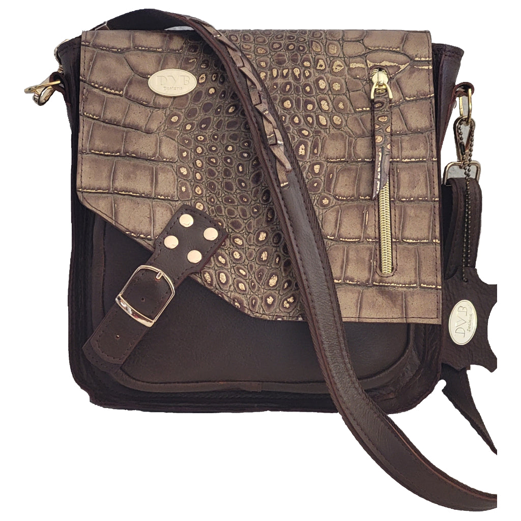 JeroniMore Messenger Bag in Leather