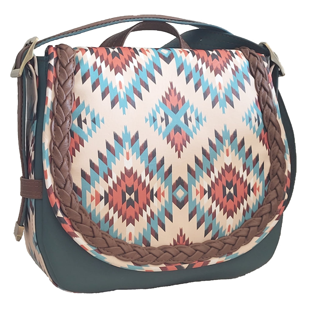 Maddy Saddle Bag in Leather